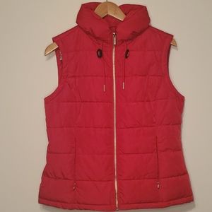 Calvin Klein Red Puffer Vest